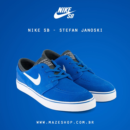 nike zoom stefan janoski azul