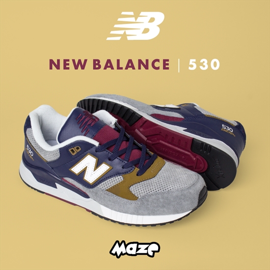new balance 530 marrom
