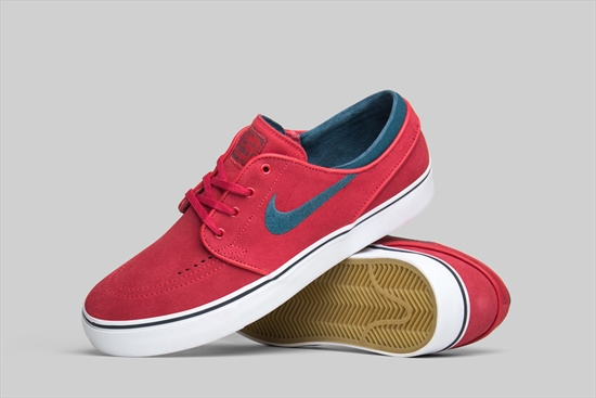 janoski preto e vermelho