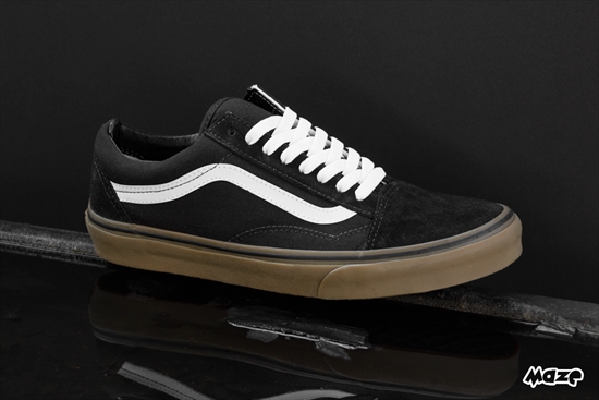 vans old skool preto e marrom