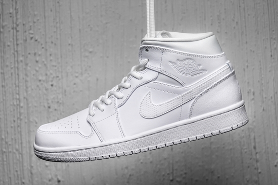 nike air jordan 1 mid branco