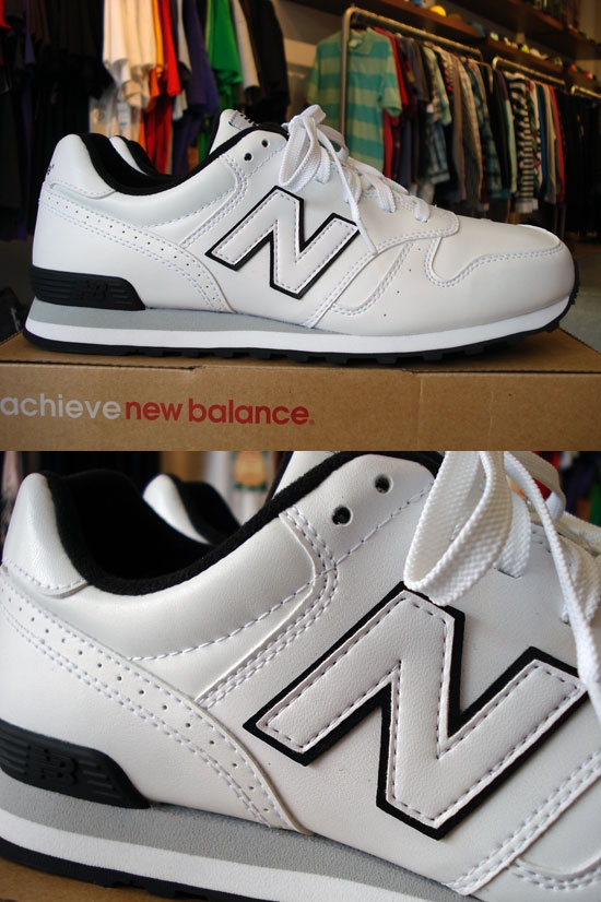 new balance couro marrom